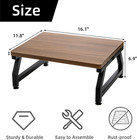 Wooden Step Stool For Adults Seniors  Heavy Duty Stools For High Bed With Adjust