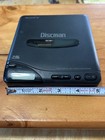 Vintage Sony D-66 Discman Portable Cd Player Runs  Will Not Read Disc Parts Only