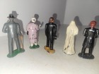 Vintage Manoil Barclay Grey Iron Lead Wedding Party Bride Groom 3 