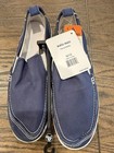Nwt Crocs Men s Walu Slip-on Canvas Loafers Navy Size 10