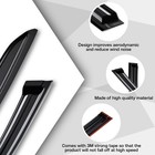 Tape On Wind Noise Reduction Rain Guards For 2018-2022 Toyota Camry  4-piece    