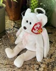 Ty Beanie Babies Original 1998 Halo The Bear Rare Collectible Mint Tags W errors