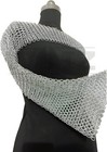 Aluminum Butted Chainmail Crop Top With Long Sleeves For Modern Knights