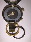 Antique Wwi Era Military Prismatic Sighting Compass W  Case C 1910s