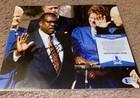 Supreme Court Justice Clarence Thomas Signed Photo Beckett Auth Coa Autograph