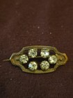 5 Brooches Unmarked Vintage And Antique Items