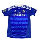 Drogba Chelsea Champhions League 2012 Munich Final Retro Short Sleeve Jersey