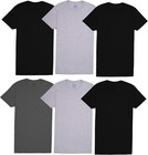 Mens 8-pack Assorted Pocket Crew T Shirts By Fruit Of The Loom Comfortable   