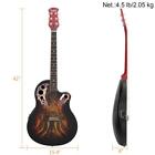 Glarry 41   Popular Spruce Cutaway Acoustic-electric Guitar Eq Bag With Bag