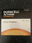 30 X Duracell Activair D312 312 Size Hearing Aid Batteries Zinc Air