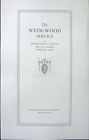 1924 International     Wedgwood     Sterling Catalog 32 Pages  bound photocopy 