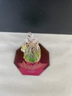 Disney Beauty And The Beast Belle 3    Crystal Figurine On Mirror Base By Arribas
