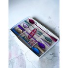Vintage Tallstirs Anodized Aluminum Leaf Drink Stirrers Set Of 6 Multi-color