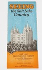 1920s Seeing Salt Lake Country Hotel Utah Newhouse Hotel Auto Travel Brochure