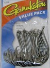 Gamakatsu  208 Octopus Circle Hooks Value Packs Offset All Sizes 8 0 Through 8