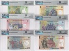 Romania Set 6  1 10-200 Lei 2017-24 P 117-122 Superb Gem Unc Pmg 66 67 68 Epq