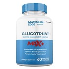 Glucotrust Capsules Max    Glucotrust Max  Maximum Edge Supplement  5 Pack 