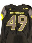 Game Worn Used Southern Mississippi Golden Eagles Football Jersey Medium  49