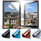Mirror Glass Film Static Cling Office Bedroom Bathroom Home Window Tint 3 Sizes