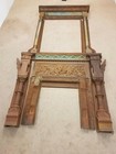 Quite Rare Monumental Fireplace Mantel With Ornate Detail