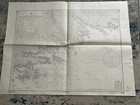 46x35 Nautical Chart Map  2355 Nova Scotia Se Coast Marie Joseph Indian Harbors