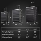 Samsonite Omni 2 Hardside 24 Inch Expandable Spinner Wheel Luggage Nova Teal