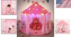 Deluxe Hexagon Princess Castle Tent - Perfect Playhouse For Imagination  55 d