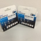 Two Packs New Sealed Genuine Philips Norelco Hq8 Dual Replacement Shaver Heads