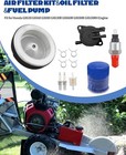 Air Filter Kit Fit For Honda Gx630 Gx660 Gx690 Gx630r Gx660r Gx690r Gx630rh Engi