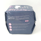 Carefree Breathe Overnight Ultra Thin Pads With Wings 12 Count Total