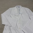 Medelita Wilson Slim Fit Lab Coat White Professional Men s Size 42 Nwot