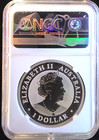 2020-p Australia Wedge Tailed Eagle Ms-70 Ngc Bullion-999 Silver 1 Oz Ounce Coin