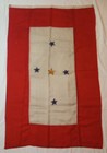Wwi Family Son In Service Banner 4 Blue Stars 1 Gold Star Seattle Tent 3  X 5 