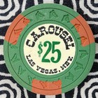 Carousel  25 Las Vegas  Nevada Casino Chip C1016