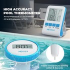 Wireless Pool Thermometer  Floating Easy Read  Ipx8 Waterproof Digital Thermomet