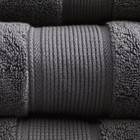 800gsm 8-piece Grey 100  Premium Long-staple Cotton Bath Towel Set