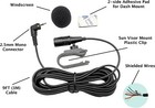 Microphone For Pioneer Dmh-wt3800nex Car Radio Handsfree Replacement