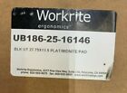 Workrite Ergonomics Keyboard Platform W  Wrist Padding Ub186-25-16146 Black