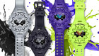 G-shock Gav01-2a Big Case Emphasize Toughness Purple Analog-digital
