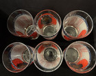Vintage 1982 Kentucky Derby Mint Julep Glasses Set Of 6 Churchill Downs 108th