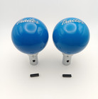 Blue Pin Vintage Air Brake Knob Peterbilt Kenworth Freightliner Tractor Trailer