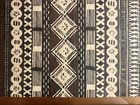Framed Handmade Polynesian Oceanic Tapa Cloth  Or Bark Cloth 22 25  X 16 5 