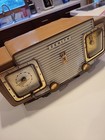Rare Mid Century 1955 Zenith Clock Radio A515fl - As-is Works 