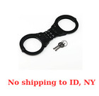 Vipertek Heavy Duty Hinged Double Lock Steel Police Handcuffs  Professional Grad