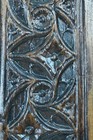 Antique Gothic Panels In Carved Wood High Era Medieval Oak Normandy