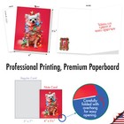 20 Asst d Christmas Notes Set 4 x5 12  W  Envelopes  10 Designs  Decorated Dogs