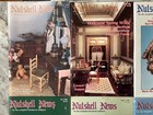 Vintage Nutshell News Magazine Lot Of 13 Issues 1986 1987 Dollhouse Miniatures