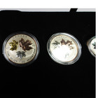 2016 Reverse Proof Silver Canada Maple Leaf Fractional 5 Coin Set W Ogp  59216q