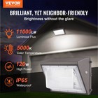 Vevor Led Wall Pack Lights 120w 11000lm Commercial Outdoor Security Lighting