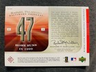 2004 Ultimate Collection Rafael Palmeiro Game Used Worn Jersey Patch  47 Rare